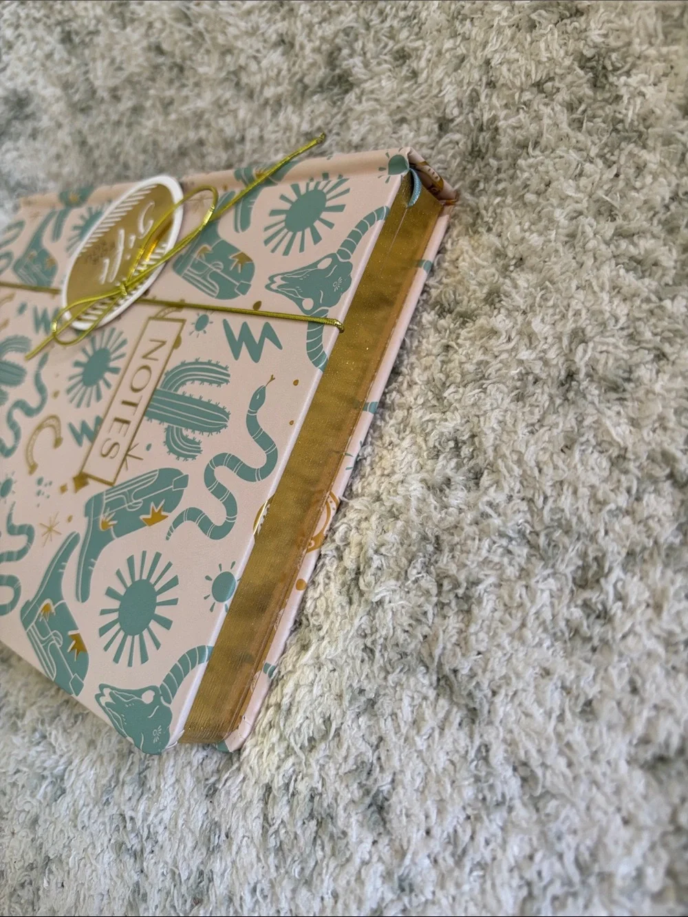 Santa Fe Western Stylized Journal Notebook NWT James Burke ~160pgs